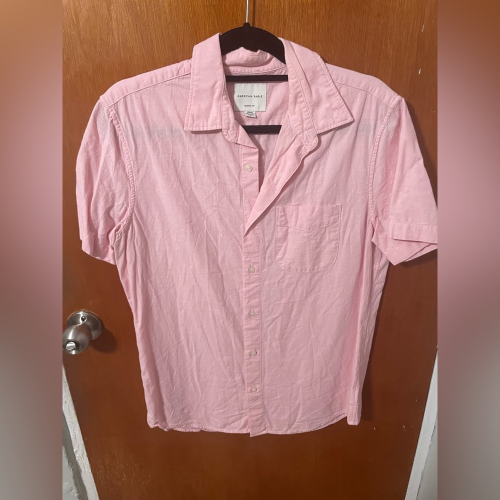 Men medium short sleeve shirt